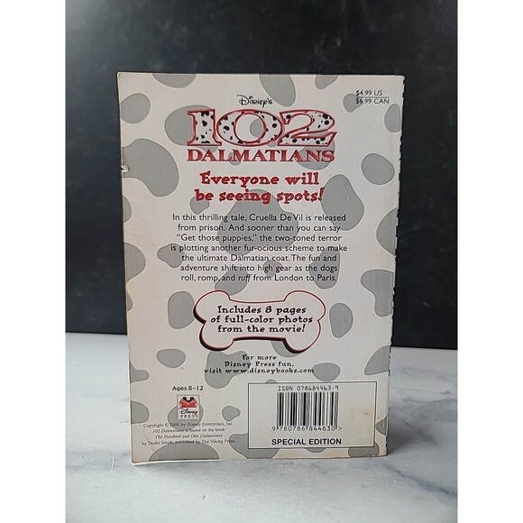 102 Dalmatians by Disney Press Staff (2001, Trade Paperback) - Picture 9 of 10